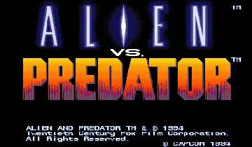 Alien vs. Predator (Japan 940520)-MAME 2003